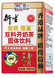 衍生金装爱童双料开奶茶固体饮料333